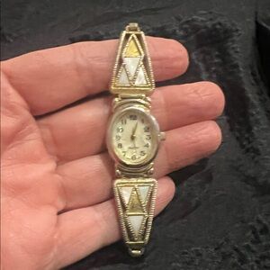 Gold and Silver Women's Watch, vintage